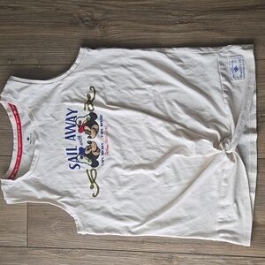Disney Cruise Line Captain Mickey Captain Minnie Tank Top